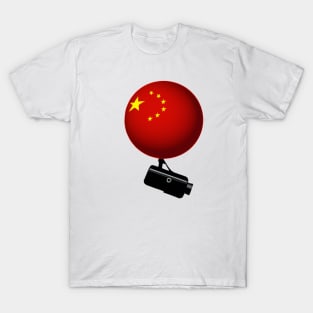 Chinese Spy Balloon shoot down ballon surveillance T-Shirt